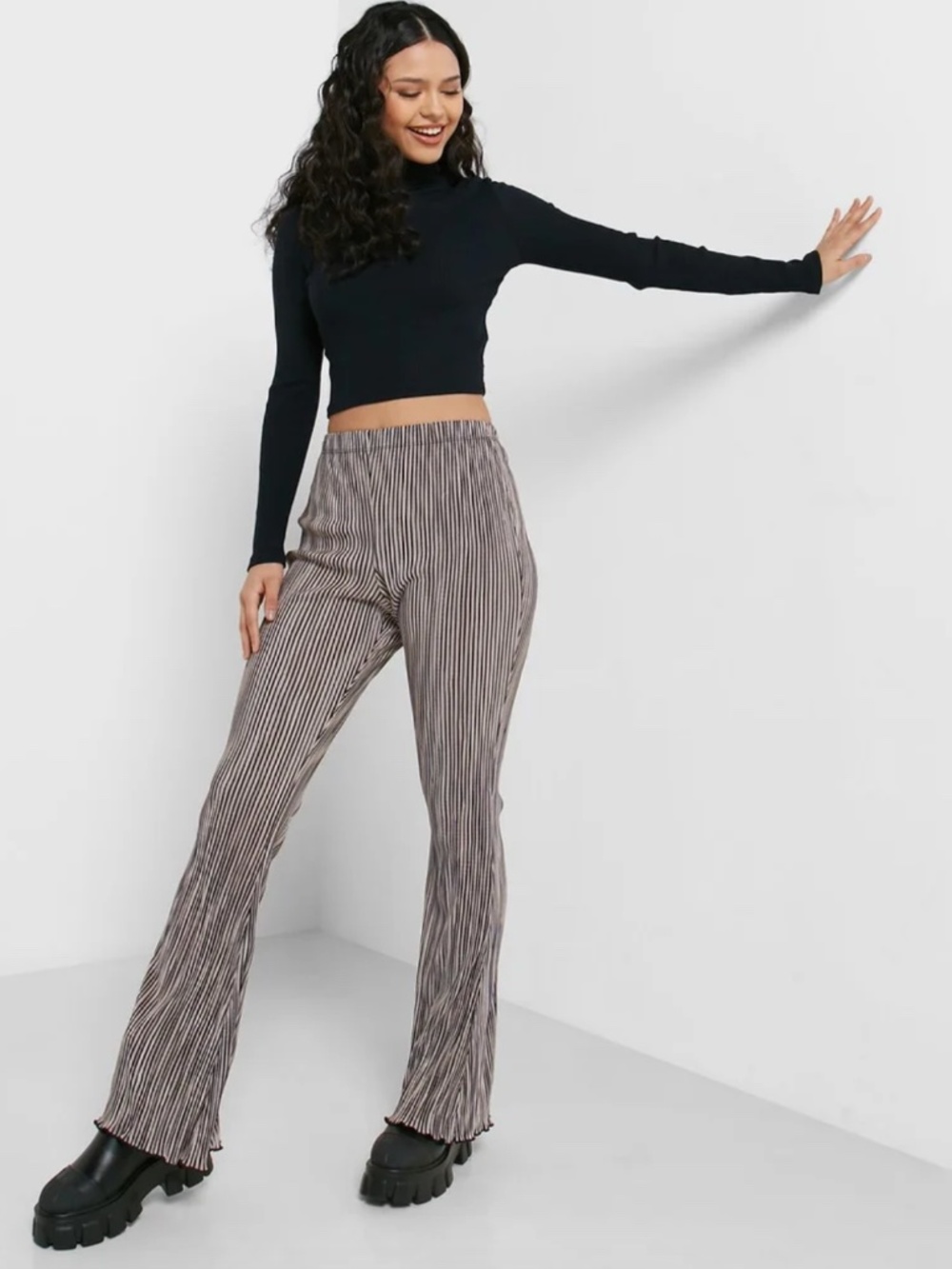Topshop stripped pants